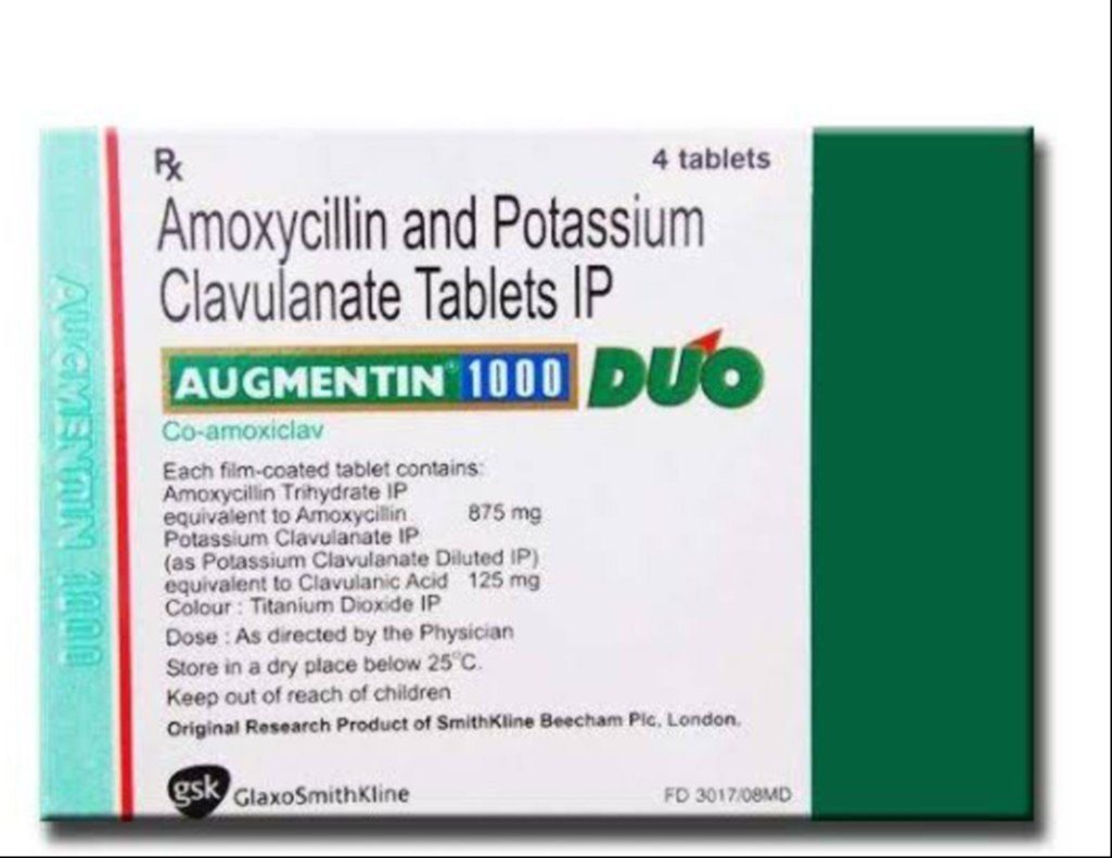 Augmentine 1000mg